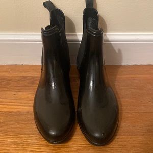 Black Rain Booties